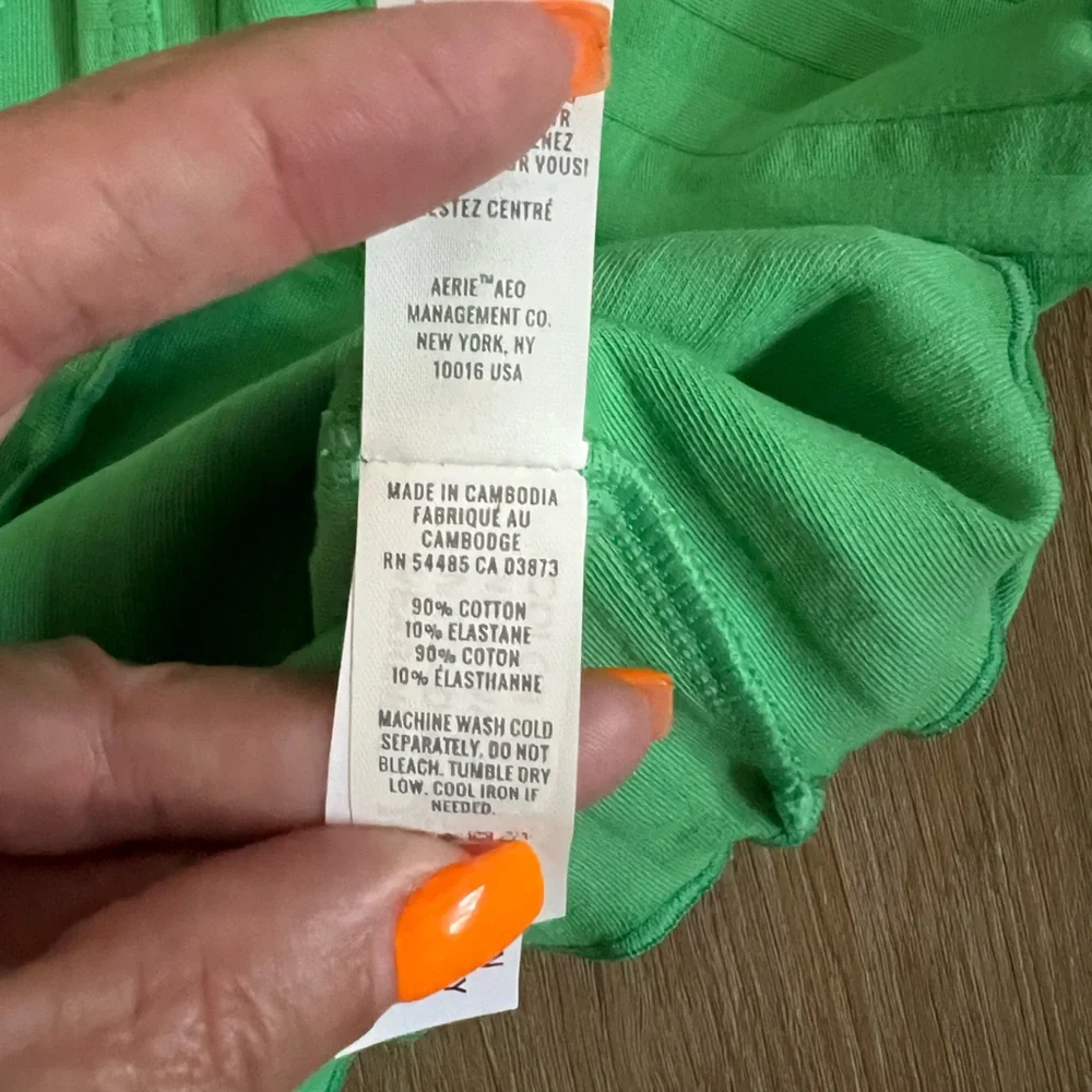 OFFLINE By Aerie OG Groove Crop Tee NWOT - Picture 7 of 8